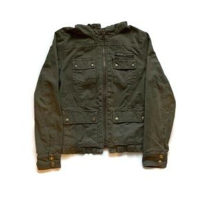 j.crew washed & aged utility jacket